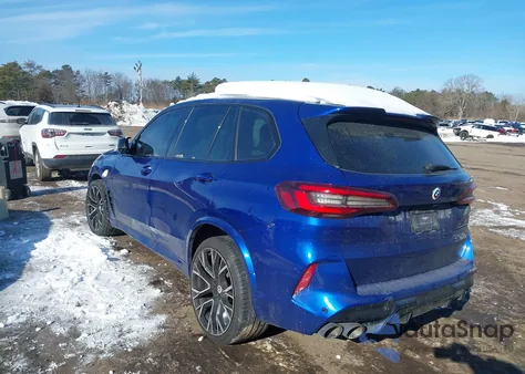 2023 BMW X5 M z USA, uszkodzony, nr VIN 5YMJU0C09P9N57880